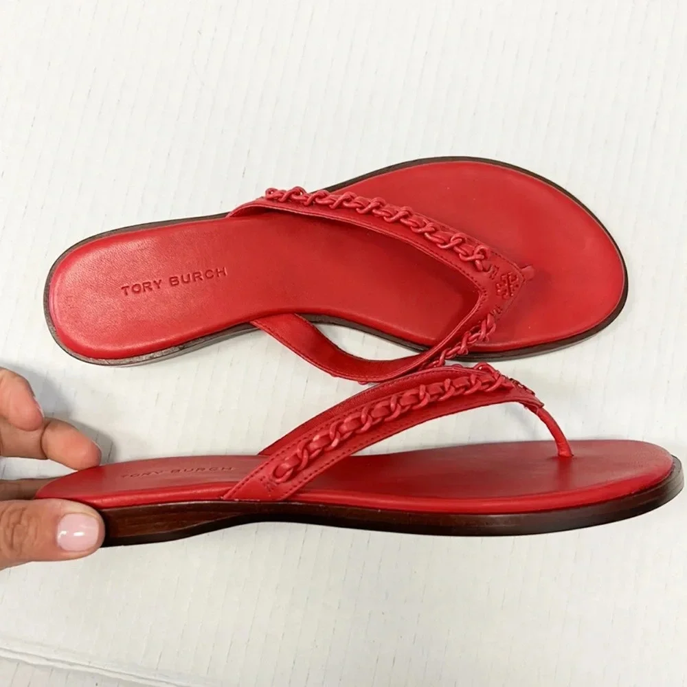 Tory Burch Everly Chain Thong Sandal